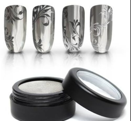 Moyra Chrom mirror  powder  ezüst krómpor  1 gr  Silver 01   