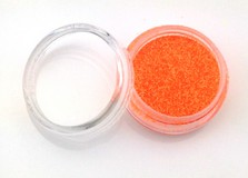 Neon Csillámpor glitter cukorhatású  narancs  516 