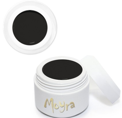 Moyra festőzselé   fekete   UV gél  5gr    FEKETE   002      