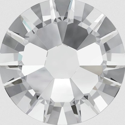 Swarovski elements  Silver    Crystal   20 db  ss7