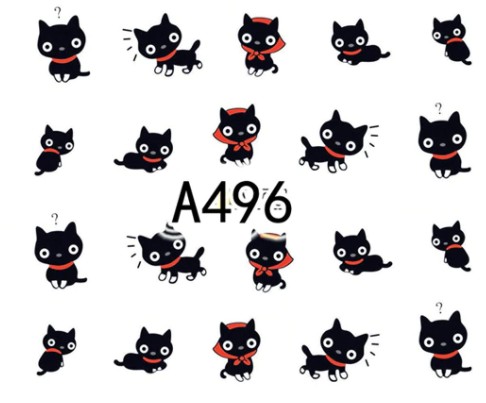  Fekete cica    matrica        496
