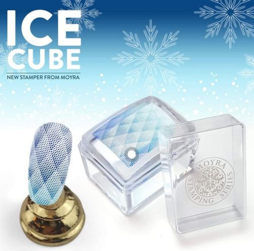 Moyra nyomda  ICE CUBE     3,5 X2,5 cm 