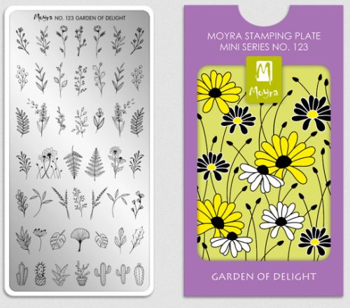  Moyra  mini nyomdalemez Garden  of Delight    123