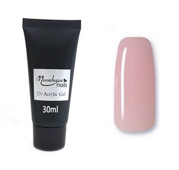  Moonbasanail jó minőségű polygél  30 gr     baba pink    06     tubus   acryl  