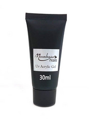 Moonbasanail jó minőségű polygél  30 gr      átlátszó     01     tubus  acryl