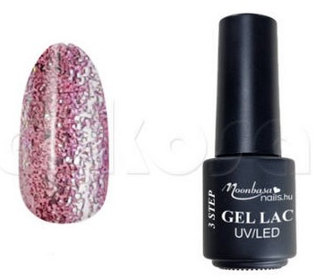 3step géllakk Mbs  4 ml       119  Rose gold shine  