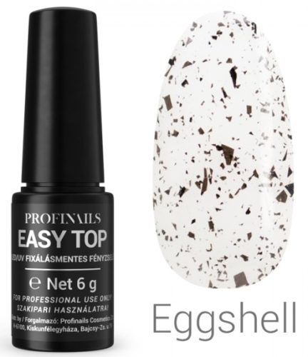 PN Easy Top fixálásmentes LED/UV  FÉNYZSELÉ       6g   (eggshell )  egg shell