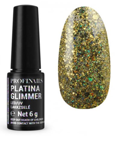 Profinails géllakk Platina Glimmer P-20