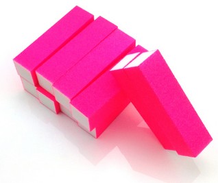 Neon pink buffer 