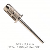 Csiszológyűrű tartó tengely  (Mandel Steel 002)