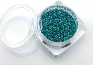 Csillámpor glitter extra finom türkiz SF352