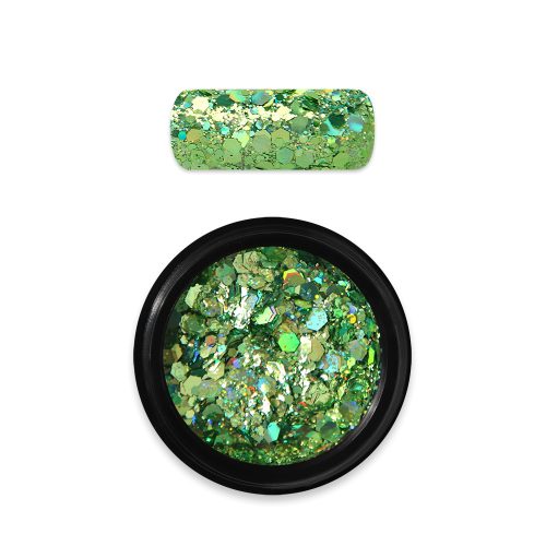 Moyra Holo glitter mix    Green   08  
