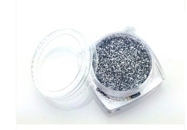 Csillámpor glitter  ezüst  071 