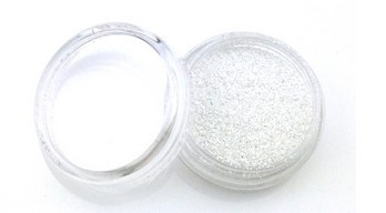Csillámpor glitter fehér Moonbasa              205 