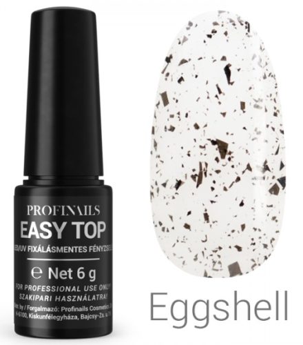  PN Easy Top fixálásmentes LED/UV fényzselé 6g ( Egg shell)  fürjtojás pöttyös